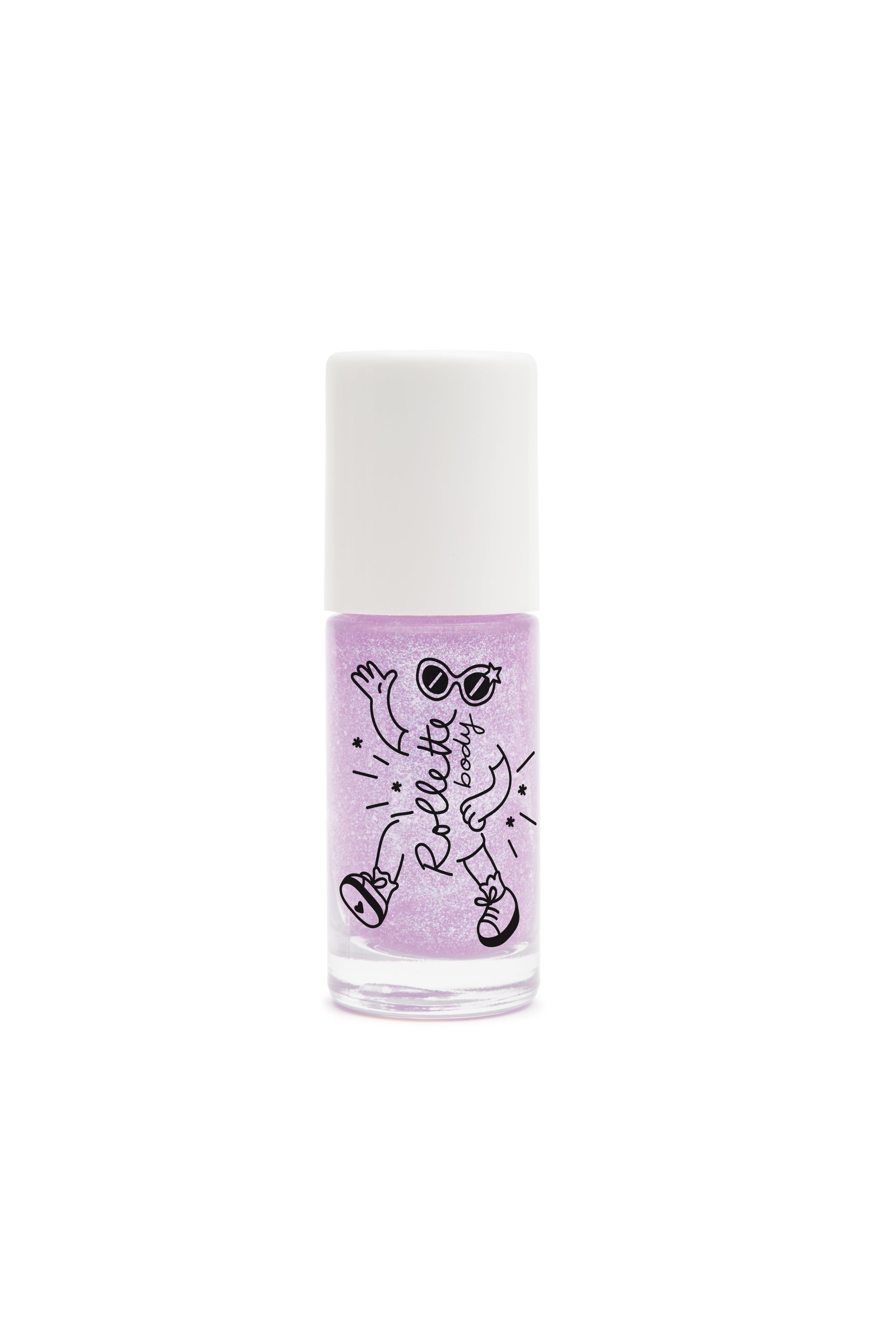 nailmatic Body Glitter Rollette - Cherry