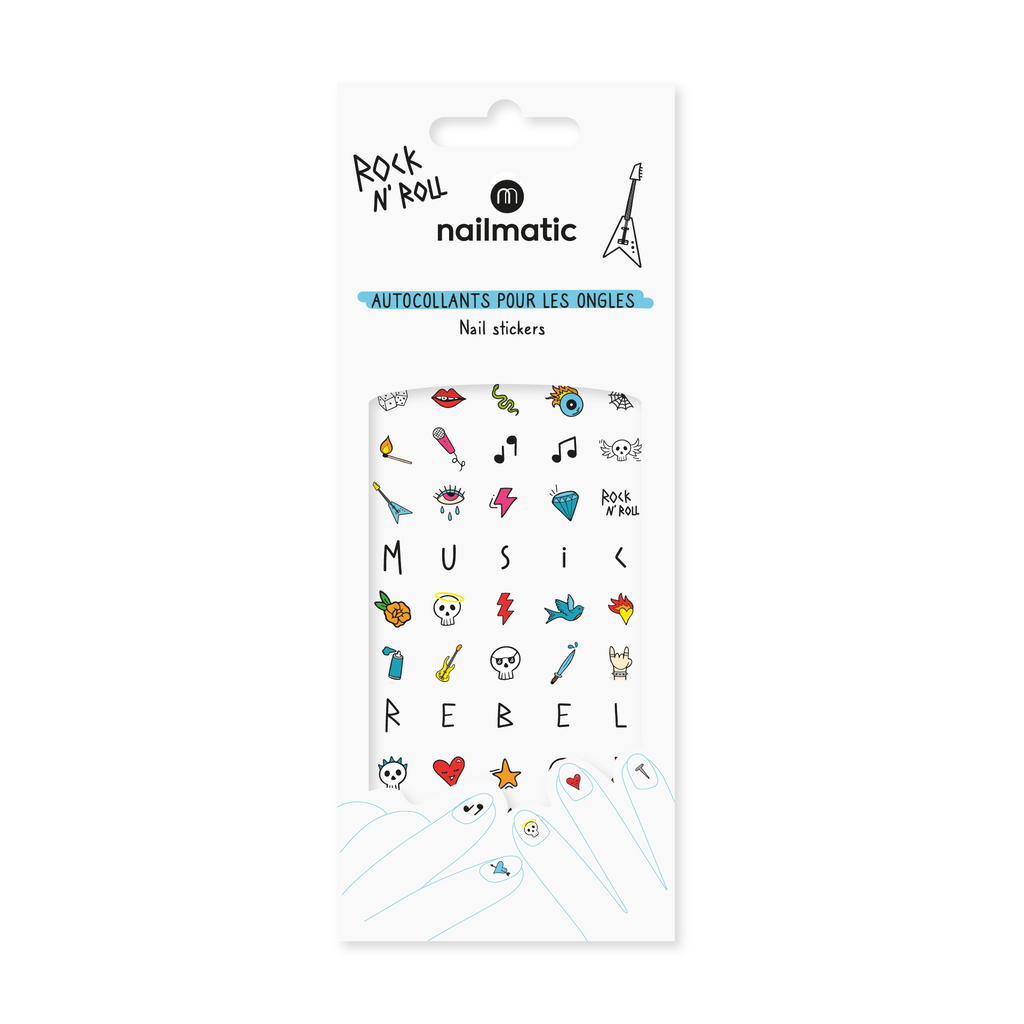 Nailmatic nail stickers - Rock