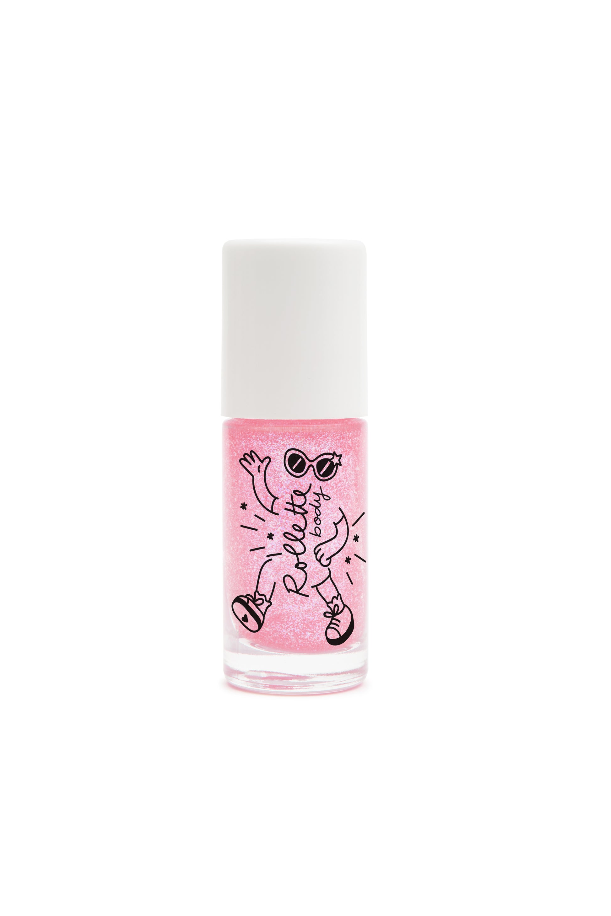 Nailmatic KIDs Body Glitter Rollette - Raspberry