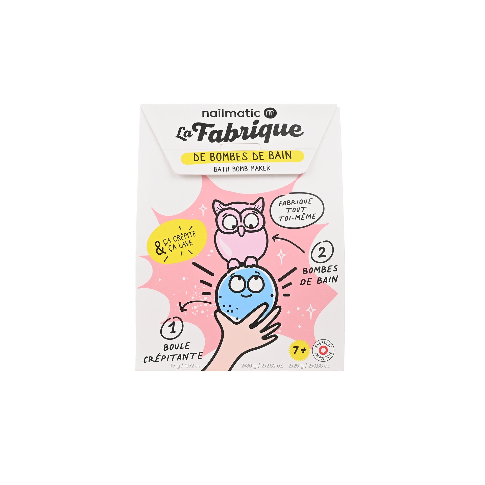 Nailmatic Set DIY: Crackling Bath Bomb & Bath Bomb