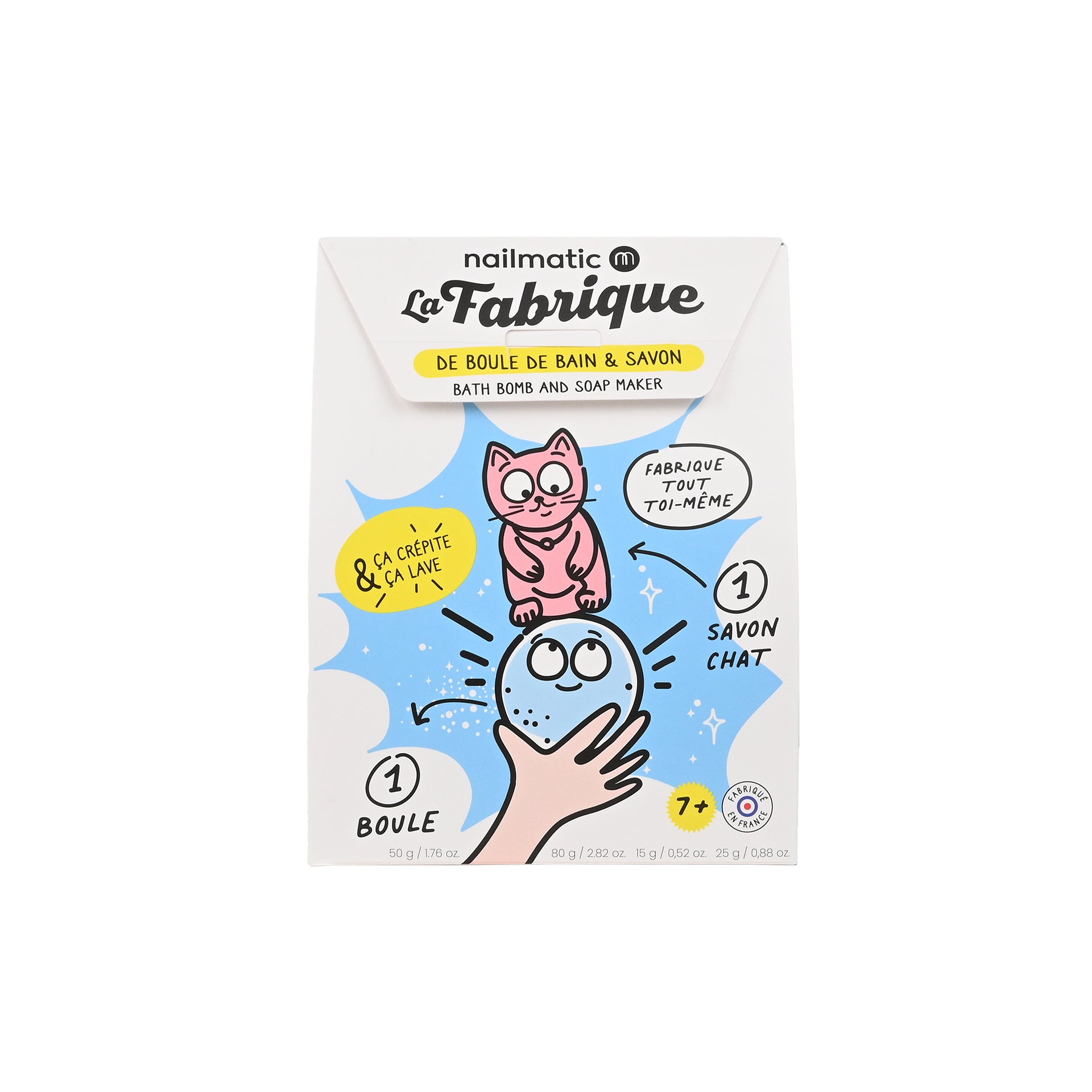 Nailmatic Set DIY: Crackling Bath Bomb & Soap