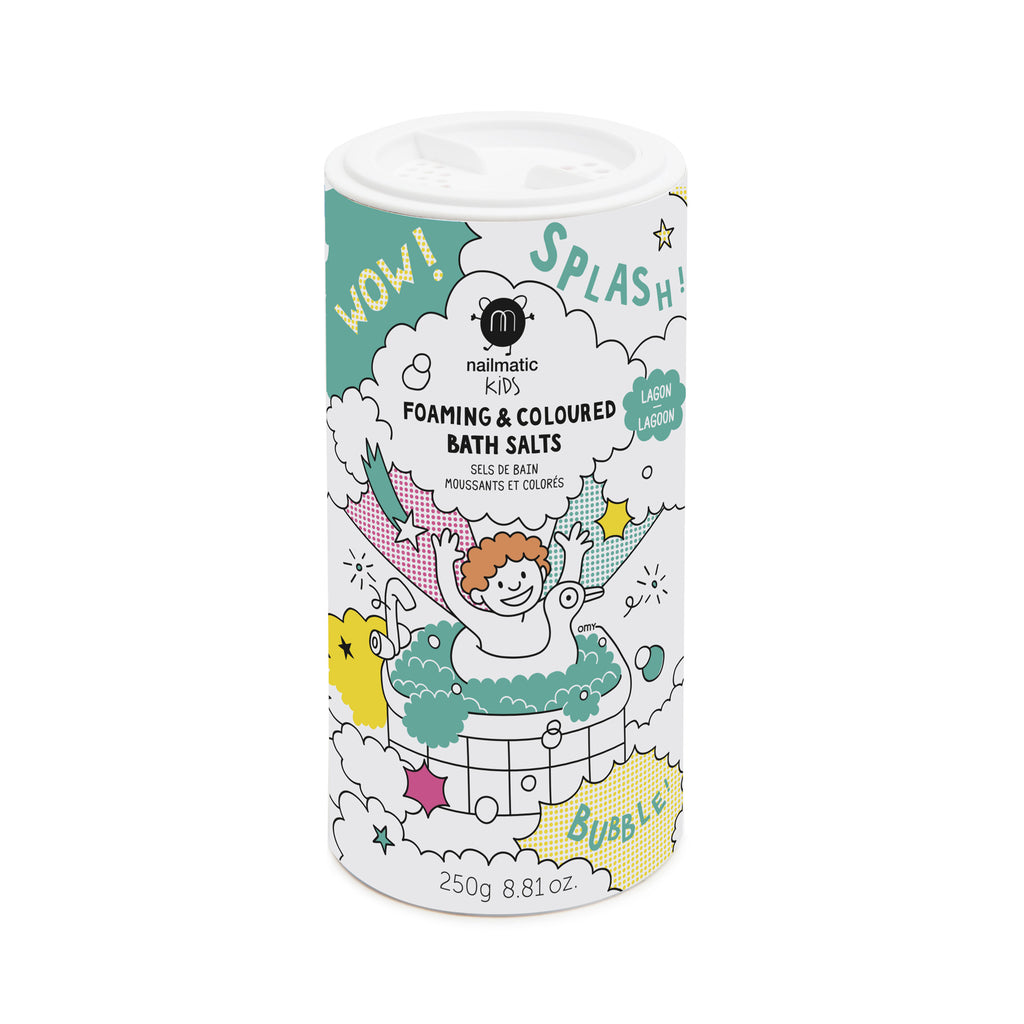 Nailmatic Foaming Bath Salts, Lagoon