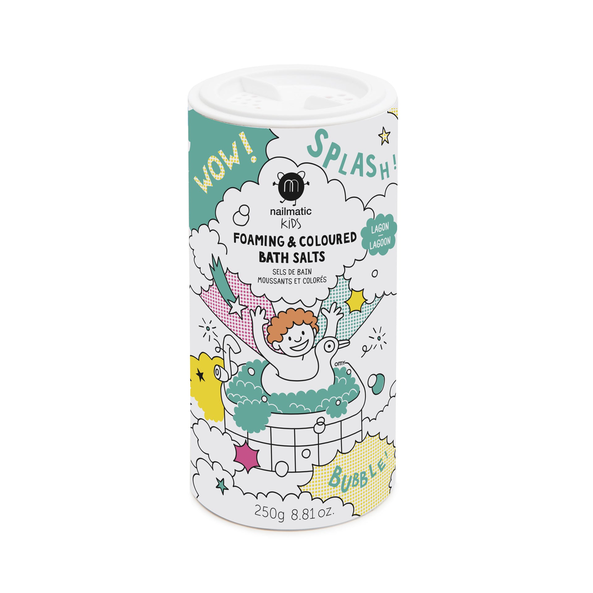 Nailmatic Foaming Bath Salts, Lagoon