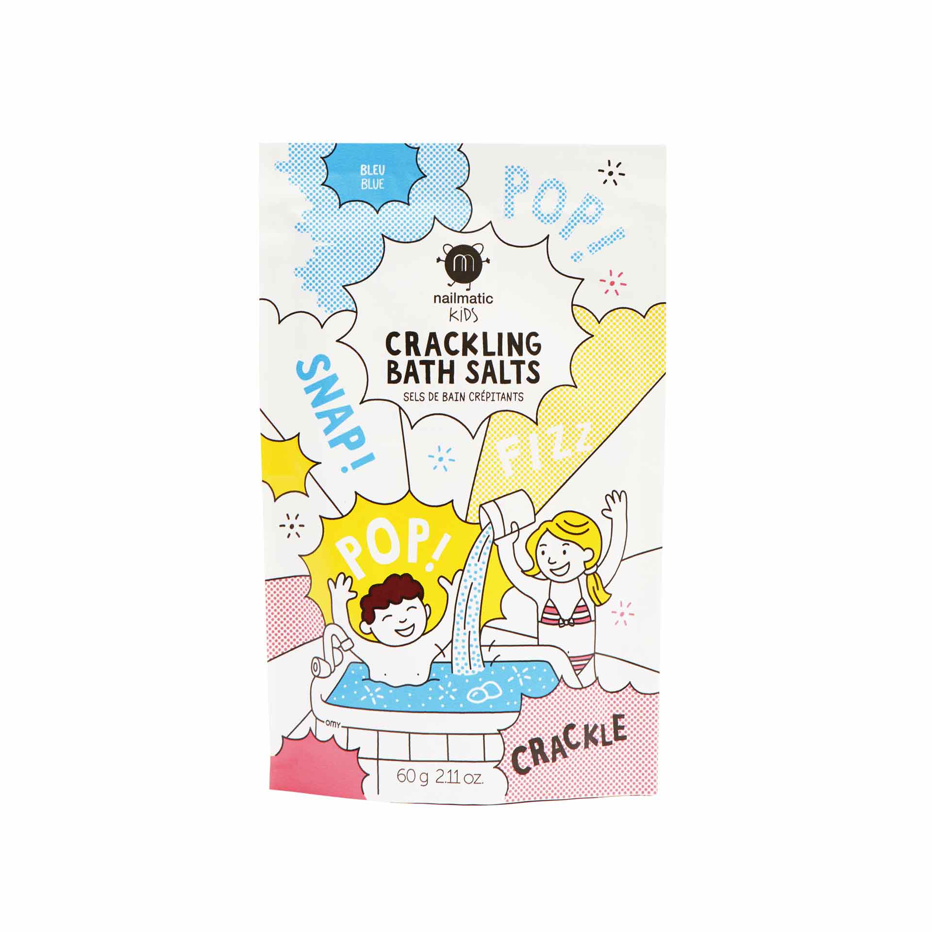 Nailmatic KIDs - Crackling Bath Salts, Blue