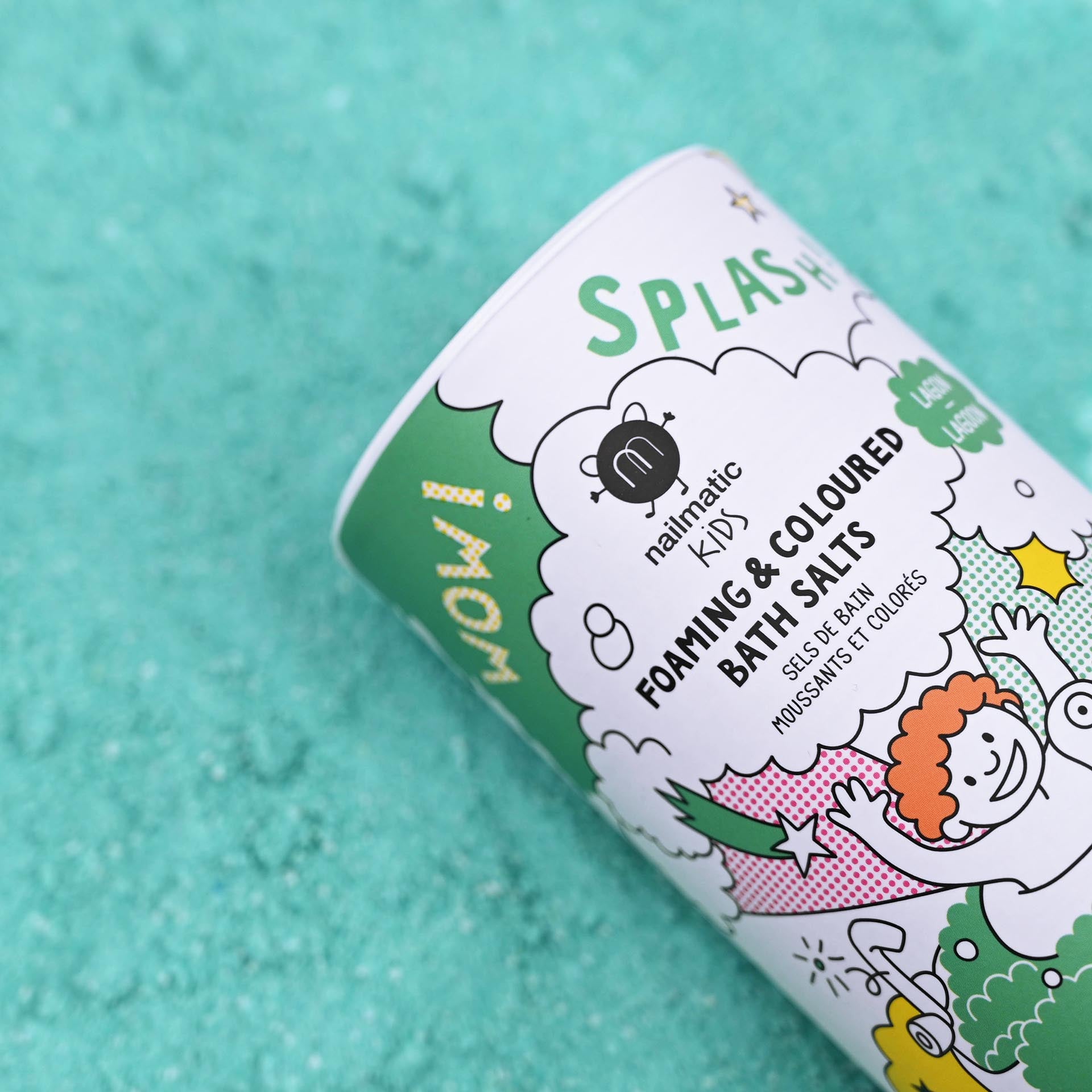 Nailmatic Foaming Bath Salts, Lagoon