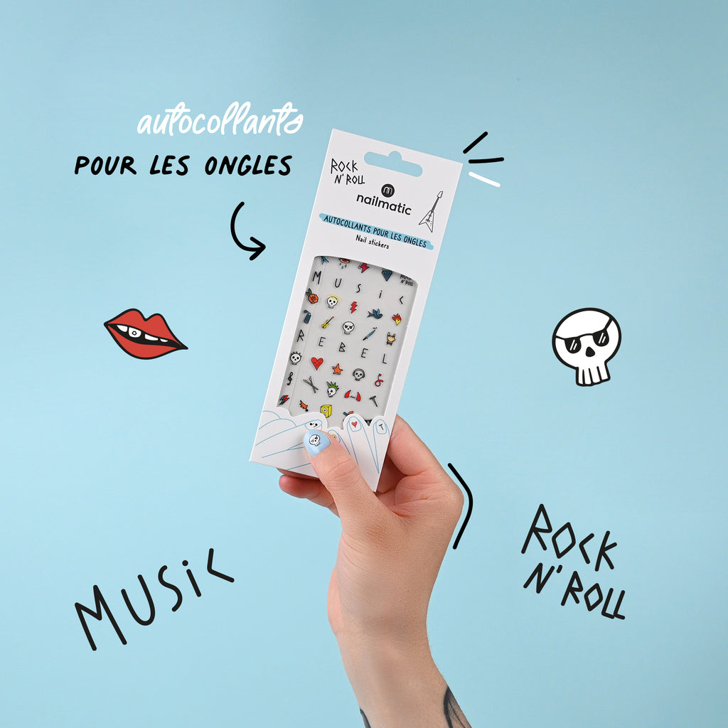 Nailmatic nail stickers - Rock
