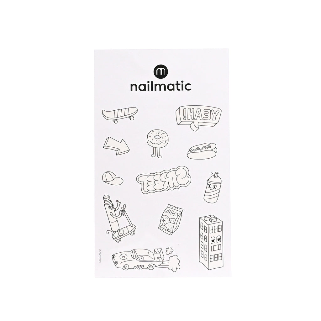 Nailmatic Temporary Colouring Tattoo - City World