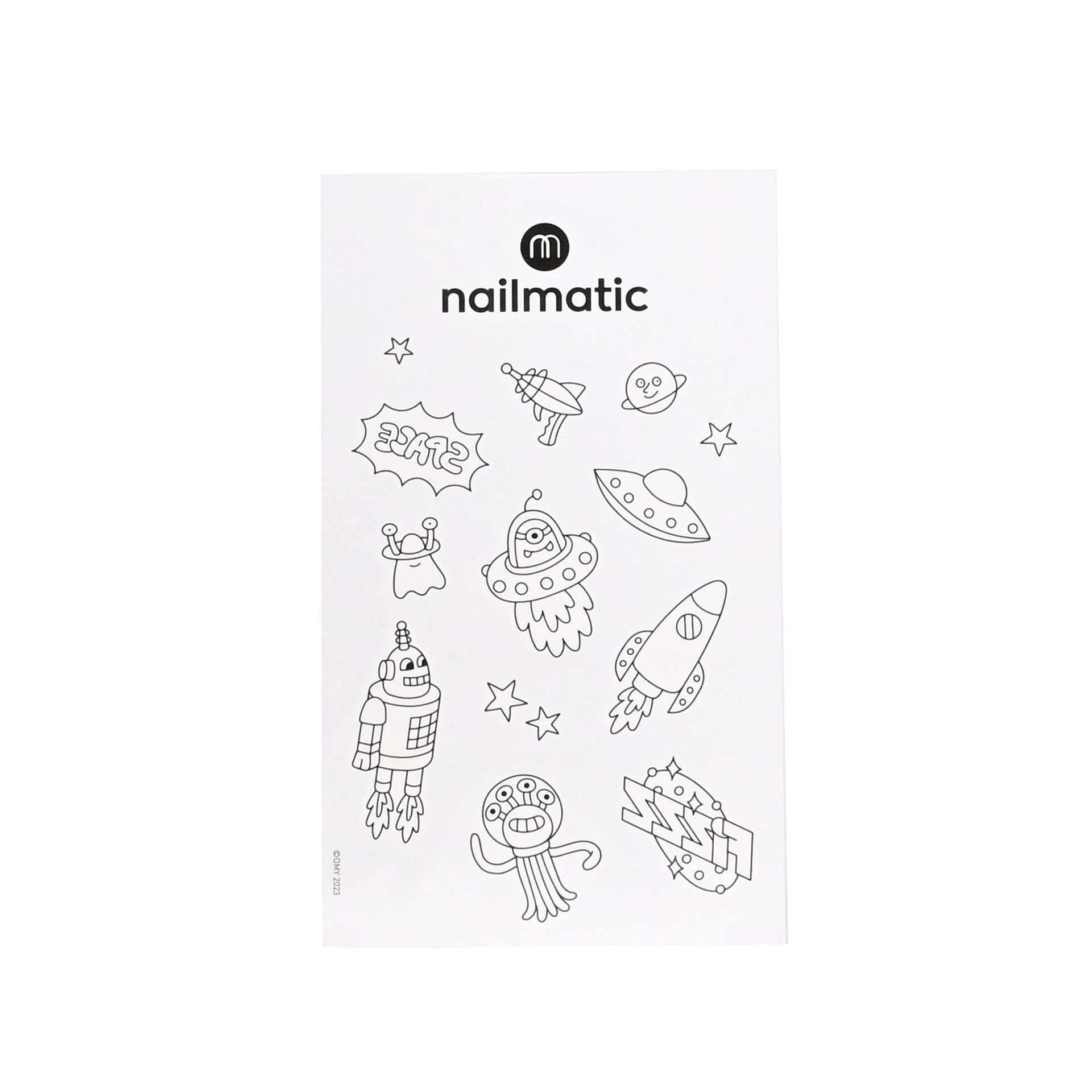 Nailmatic Temporary Colouring Tattoo - Galaxy