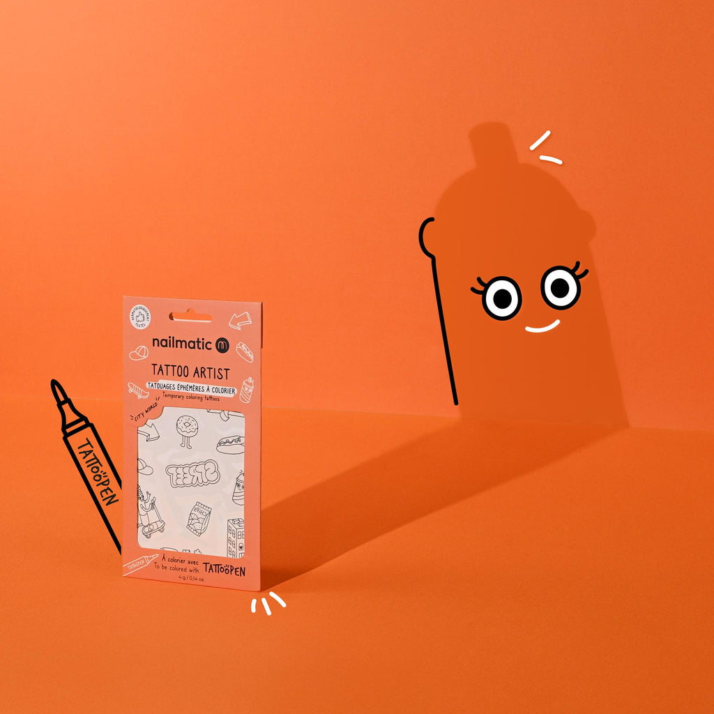 Nailmatic Temporary Colouring Tattoo - City World