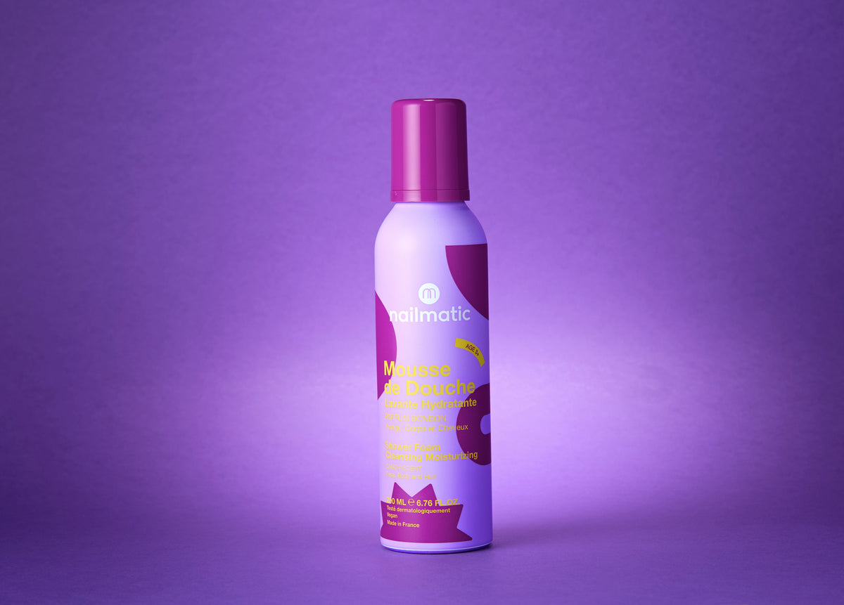 Nailmatic shower foam candy
