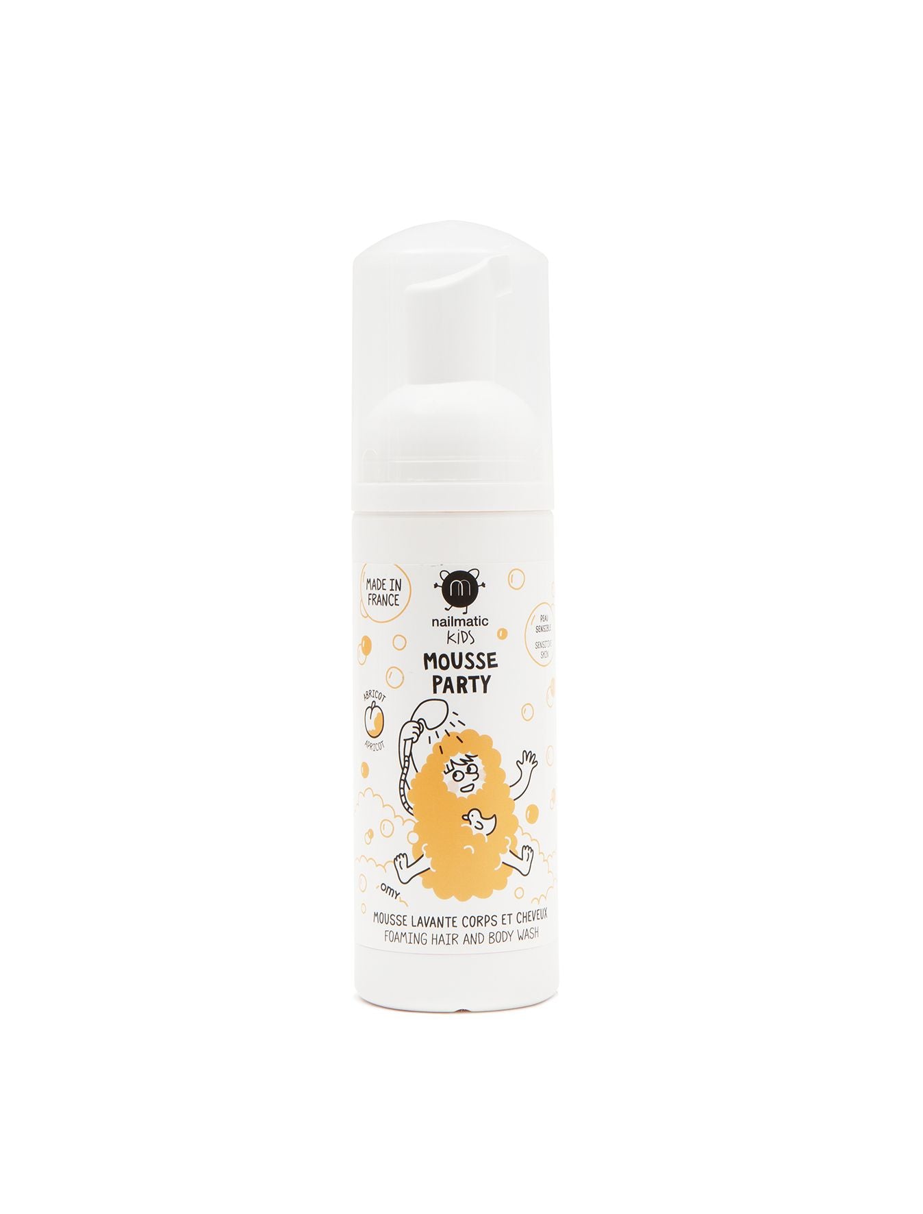 nailmatic KIDS - Apricot Hair & Body Mousse