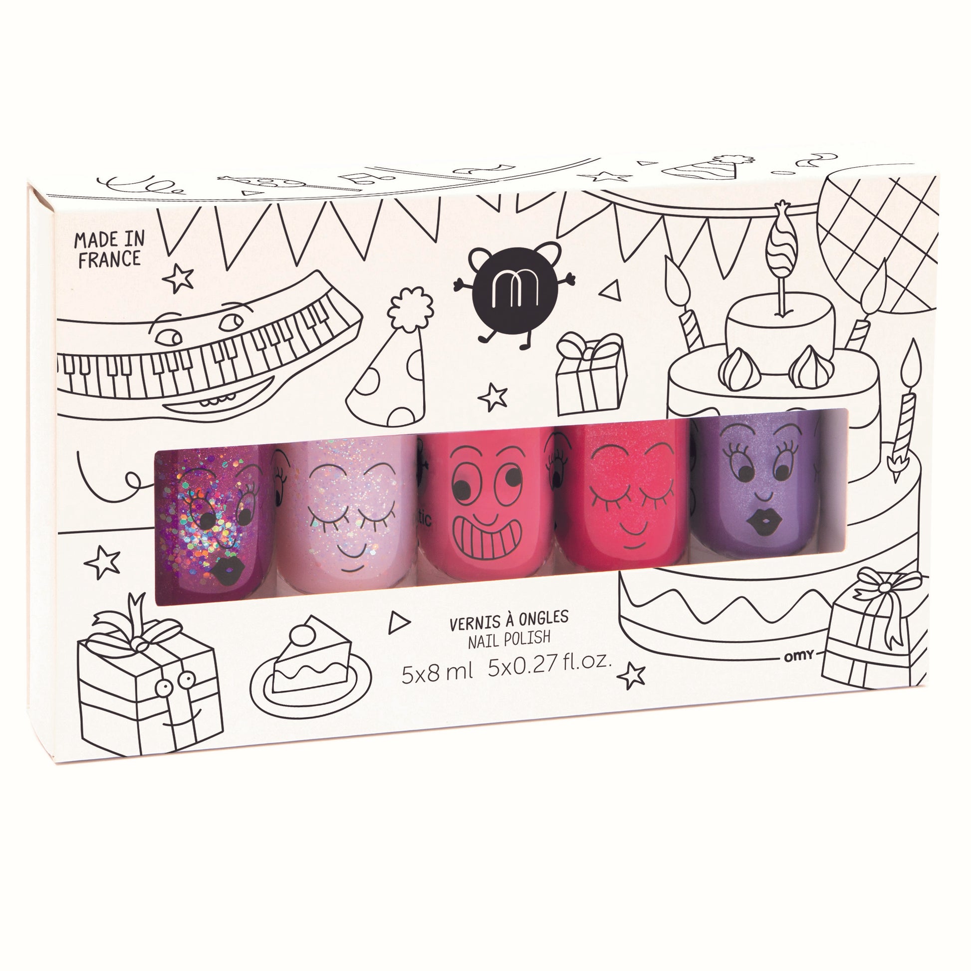 Nailmatic Polish Party 5 Pack