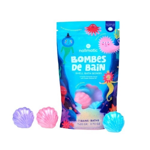 Nailmatic Shell Bath Bombs (x7)
