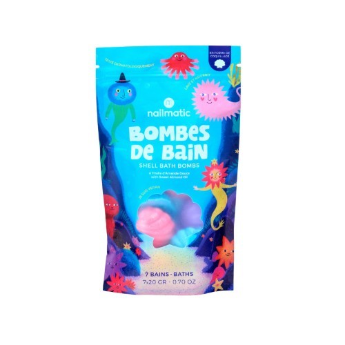 Nailmatic Shell Bath Bombs (x7)